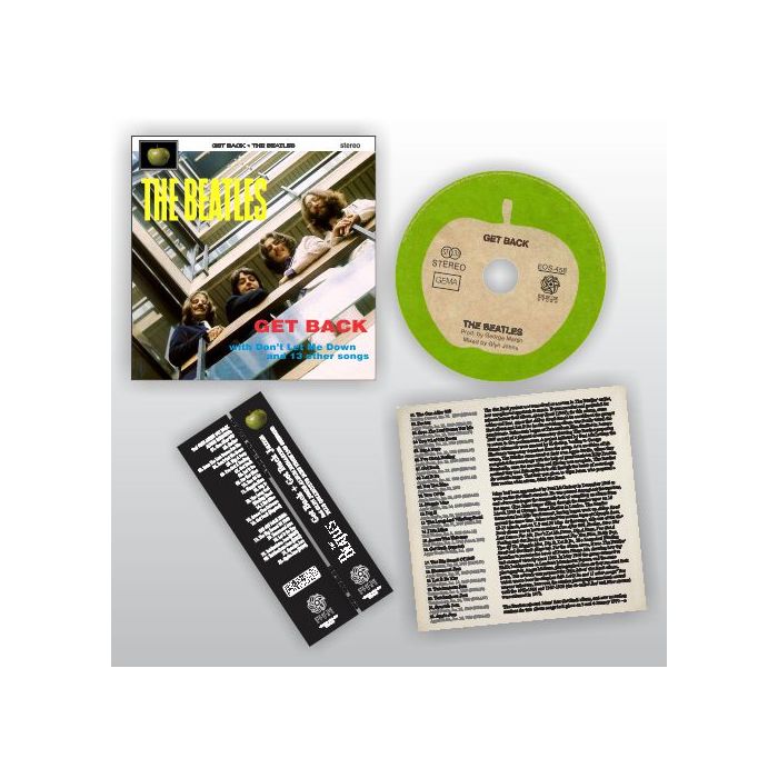 【激レア】THE BEATLES「GET BACK」PROMOTIONAL CD THE SOURCE - 