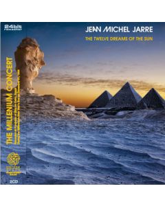 JEAN-MICHEL JARRE - Twelve Dreams Of The Sun: Live in Giza, EG 1999-2000 (mini LP / 2x CD) SBD 
