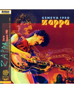 FRANK ZAPPA - Live in Geneva, CH 1980 (mini LP / 2x CD) SBD