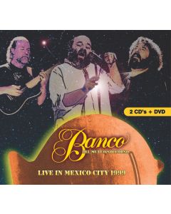 BANCO DEL MUTUO SOCCORSO - Live In Mexico City, Deluxe Edition (2x CD + DVD) remastered + bonus tracks SBD