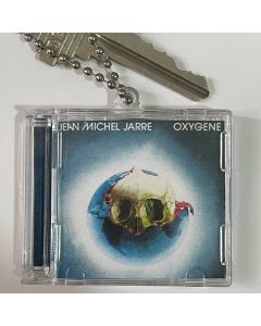 MINI CD KEYCHAIN 2" x 1 6/8" - JEAN MICHEL JARRE - Oxygene