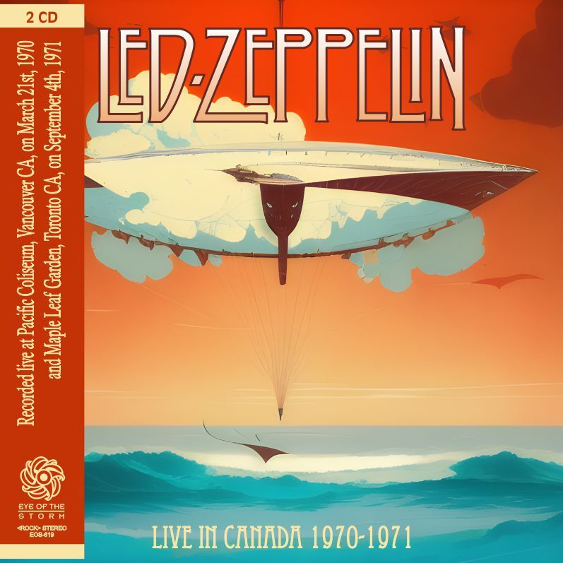 LED ZEPPELIN Live in Canada 1970-1971